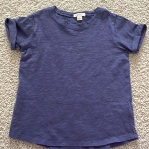 Jcrew girls navy tee